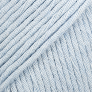 DROPS Cotton Light uni colour 08, isblå