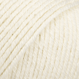 DROPS Cotton Merino uni colour 01, natur