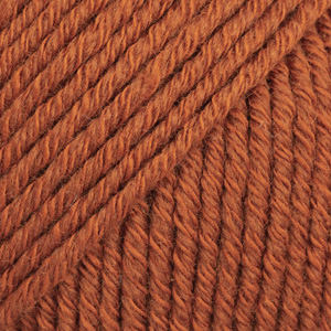 DROPS Cotton Merino uni colour 25, rost