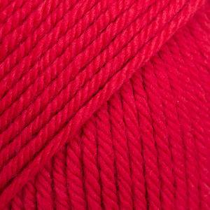 DROPS Daisy uni colour 21, karmijnrood