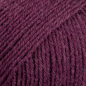 DROPS Fabel uni colour 104, fioletowy