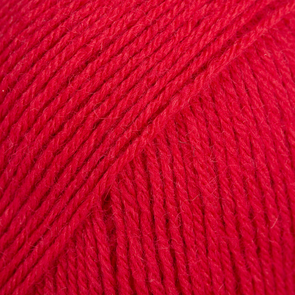 DROPS Fabel uni colour 106, czerwony