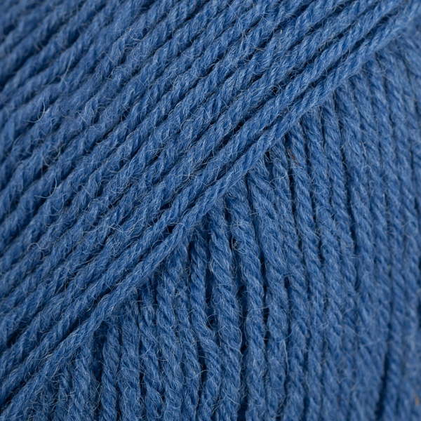 DROPS Fabel uni colour 108, szafirowy