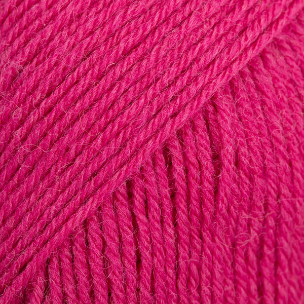 DROPS Fabel uni colour 109, fuksja