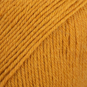 DROPS Fabel uni colour 111, musztarda