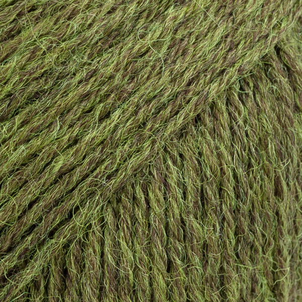 DROPS Fabel uni colour 122, ciemna oliwka