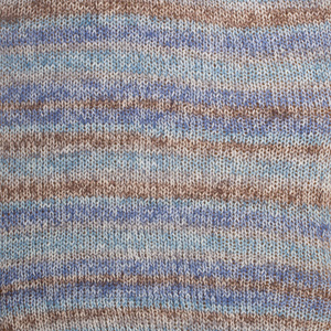 DROPS Fabel long print 604, widok na morze