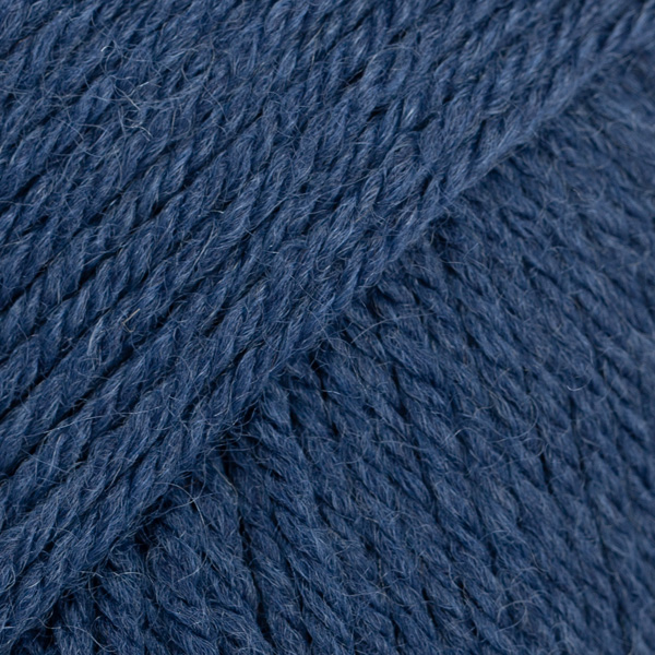 DROPS Fiesta uni colour 09, marineblau