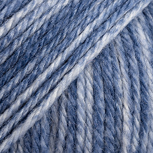 DROPS Fiesta print 38, blauer nebel