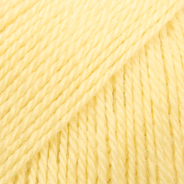 DROPS Flora uni colour 26, lemonad