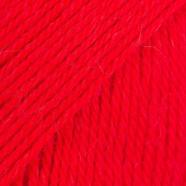 DROPS Flora uni colour 33, hot red