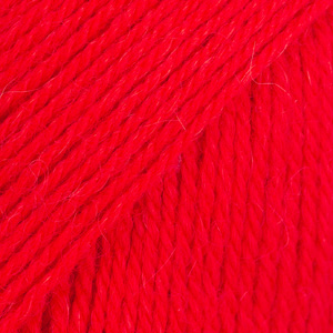 DROPS Flora uni colour 33, hot red