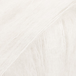 DROPS Kid-Silk uni colour 01, ecru