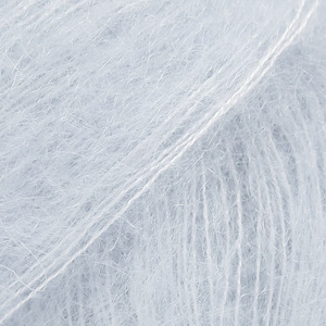 DROPS Kid-Silk uni colour 07, ljus himmelblå