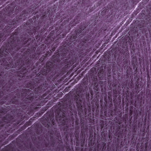 DROPS Kid-Silk uni colour 16, mörk lila