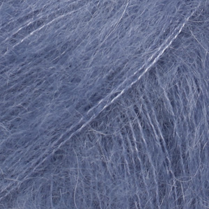 DROPS Kid-Silk uni colour 39, storm blå