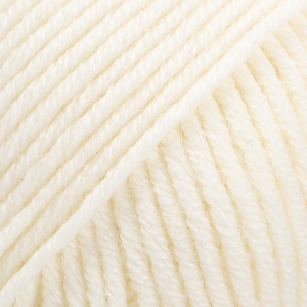 DROPS Merino Extra Fine uni colour 01, natur