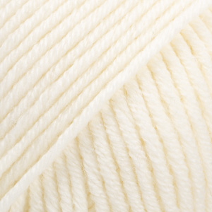 DROPS Merino Extra Fine uni colour 01, naturel
