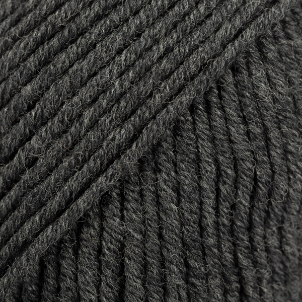 DROPS Merino Extra Fine mix 03, mörkgrå