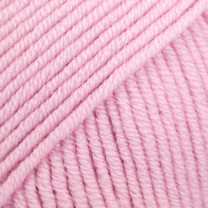 DROPS Merino Extra Fine uni colour 16, licht roze