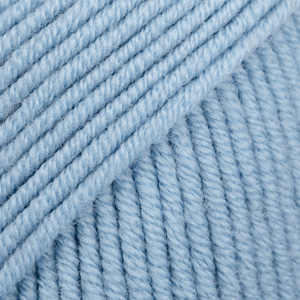DROPS Merino Extra Fine uni colour 19, drömblå