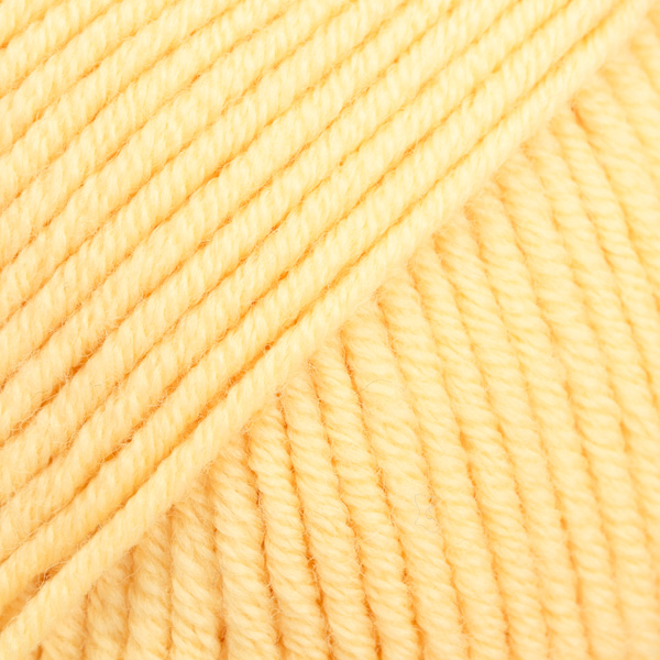 DROPS Merino Extra Fine uni colour 24, ljus gul