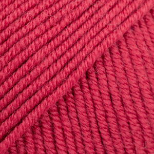 DROPS Merino Extra Fine uni colour 32, mörk ros