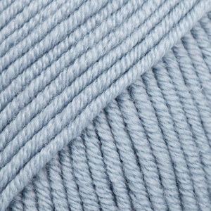 DROPS Merino Extra Fine uni colour 38, blå dimma