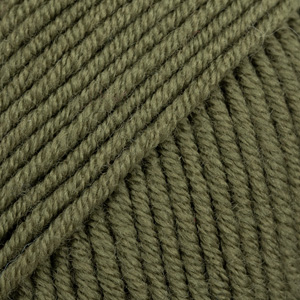 DROPS Merino Extra Fine uni colour 53, mossgrön