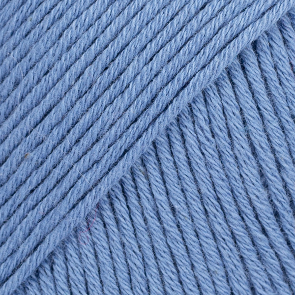 DROPS Safran uni colour 06, jeansblå