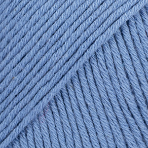 DROPS Safran uni colour 06, jeansblå
