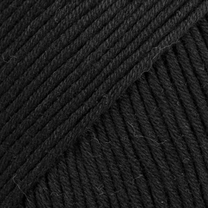 DROPS Safran uni colour 16, svart