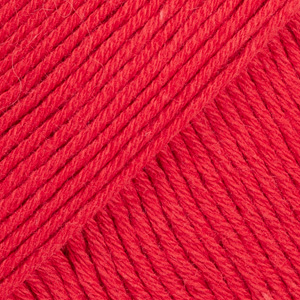 DROPS Safran uni colour 19, röd