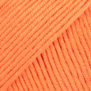 DROPS Safran uni colour 28, apelsin