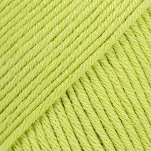 DROPS Safran uni colour 31, äppelgrön pistage