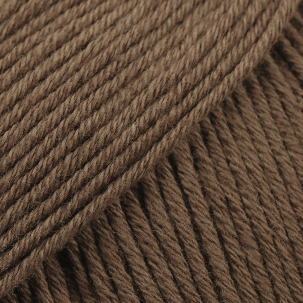 DROPS Safran uni colour 68, kaffe