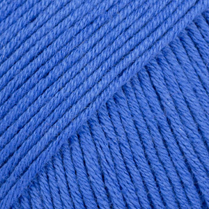 DROPS Safran uni colour 73, kobalt blauw
