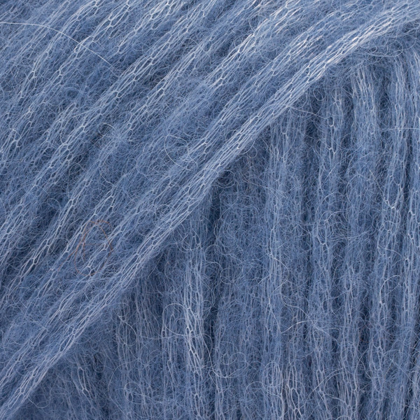DROPS Air uni colour 17, jeansblå
