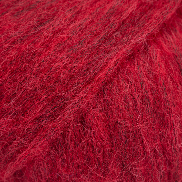 DROPS Air uni colour 44, crimson rød
