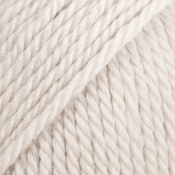 DROPS Alaska uni colour 69, blanc perle