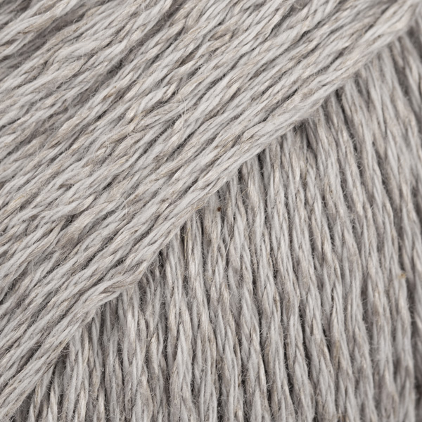 DROPS Bomull-Lin uni colour 15, grigio chiaro