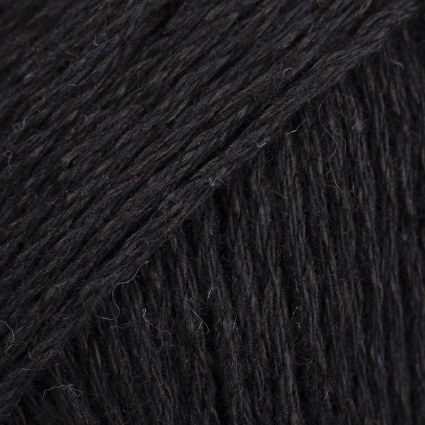 DROPS Bomull-Lin uni colour 16, nero
