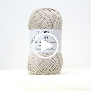 Product video thumbnail bomull-lin yarn