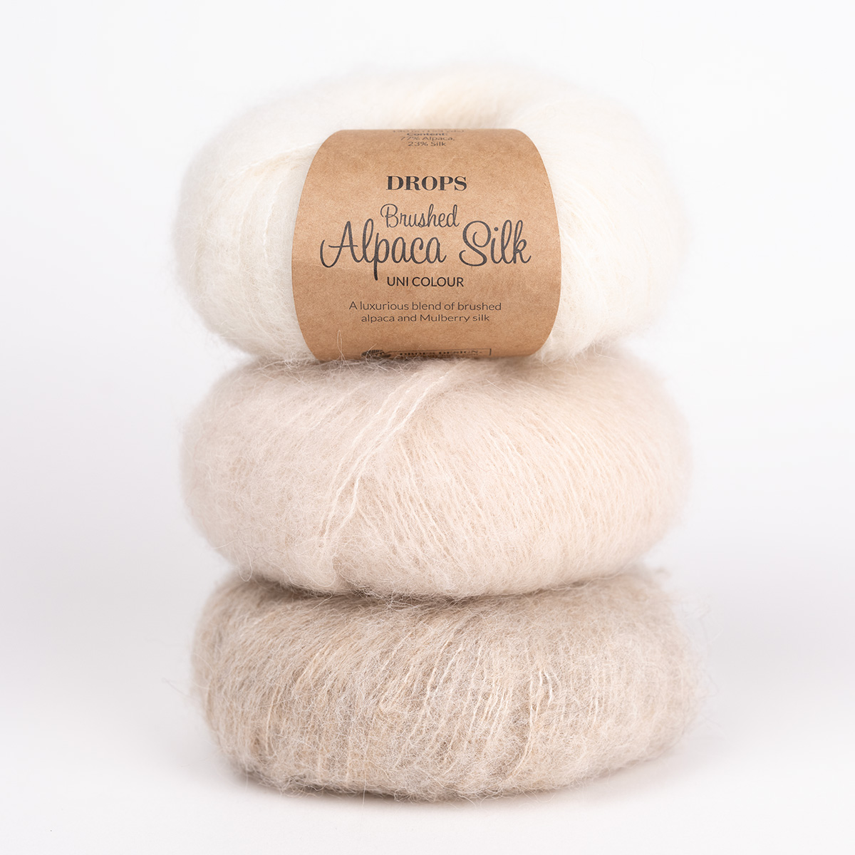 Product image DROPS brushedalpacasilk yarn
