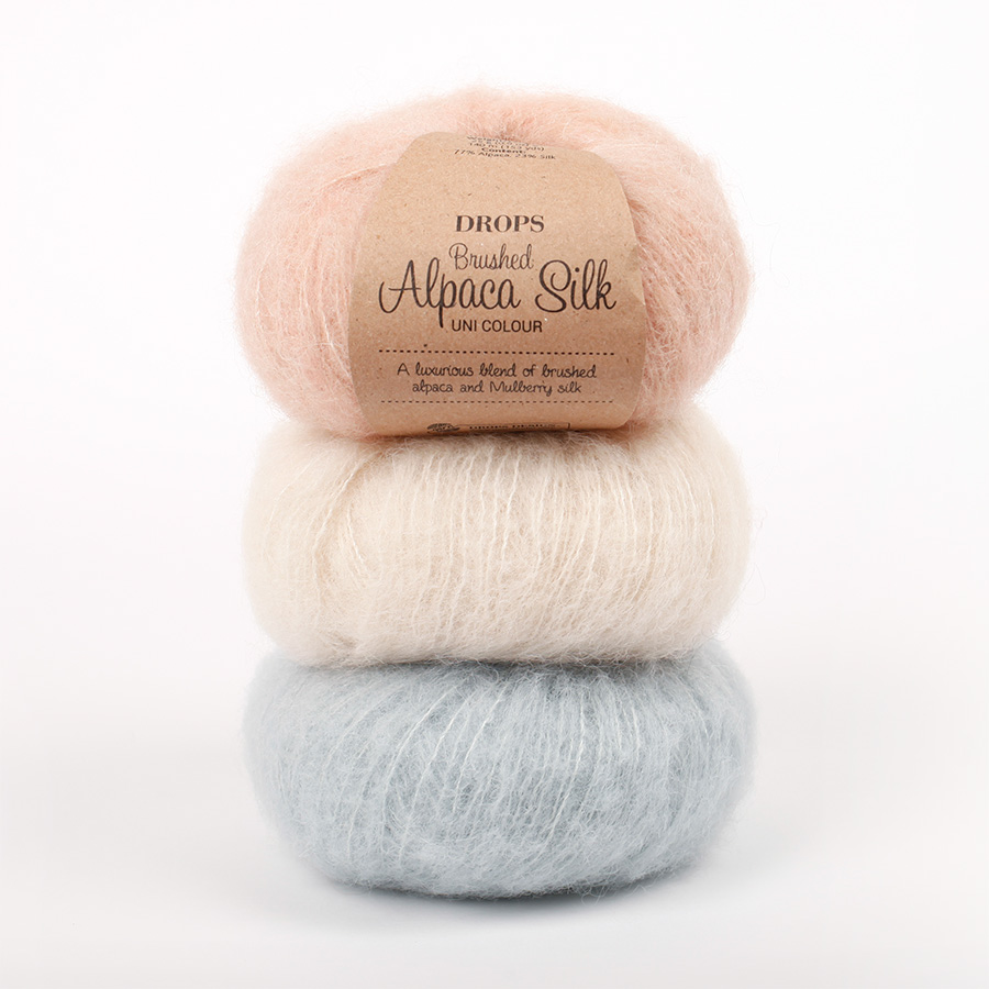 Product image DROPS brushedalpacasilk yarn