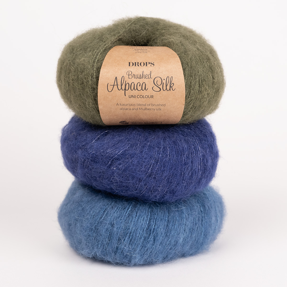 Product image DROPS brushedalpacasilk yarn
