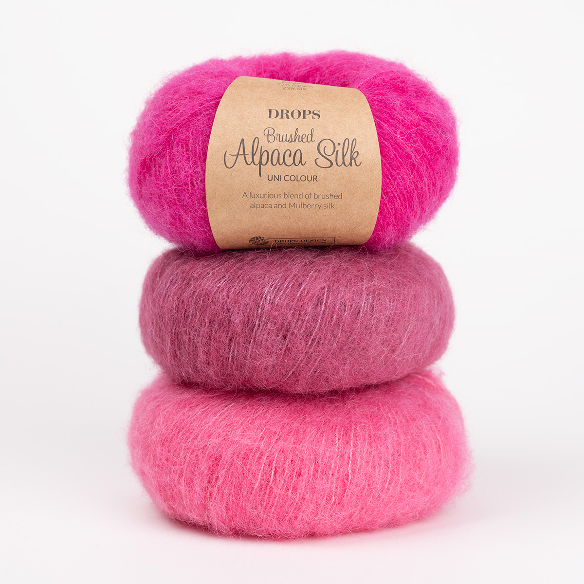 Product image DROPS brushedalpacasilk yarn