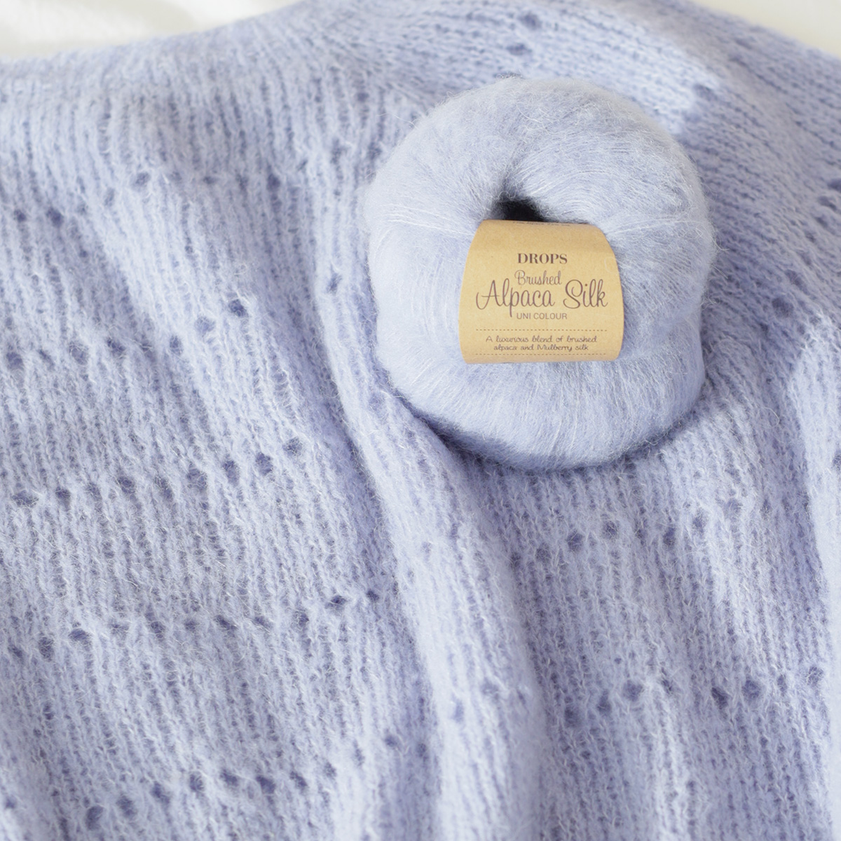 Product image DROPS brushedalpacasilk yarn