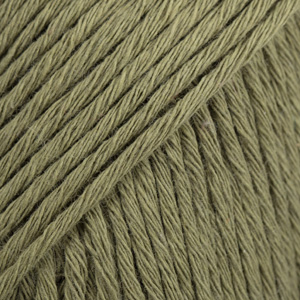 DROPS Cotton Light uni colour 12, khakigrün