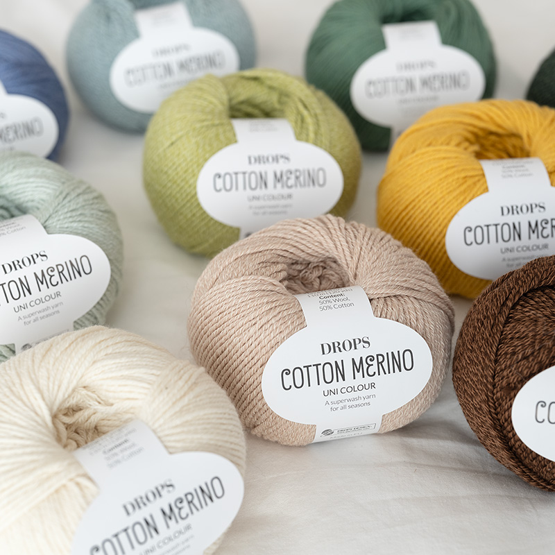 Product image DROPS cottonmerino yarn
